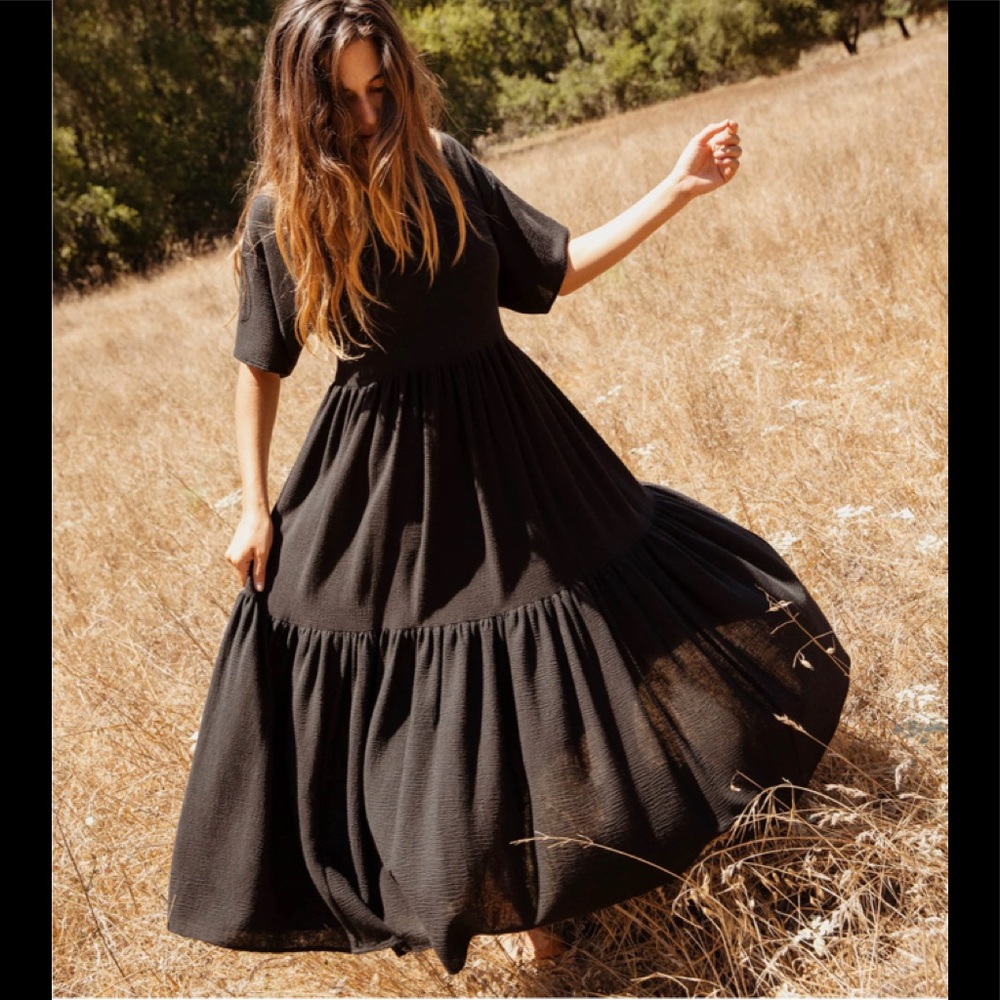 Christy Dawn Black Theo Dress